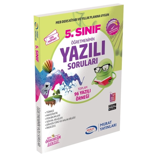 5. Sınıf Öğretmenimin Yazılı Soruları Murat Yayınları
