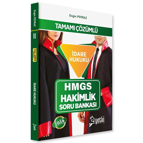HMGS Hakimlik Soru Bankası İdare Hukuku Yetki Yayınları 2026