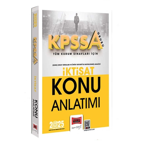 KPSS A Grubu İktisat Konu Anlatımı Yargı Yayınları 2025