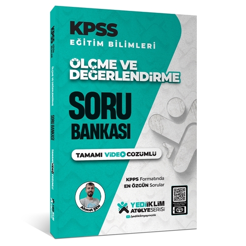 KPSS Eğitim Bilimleri Ölçme ve Değerlendirme Soru Bankası Yediiklim Yayınları 2025