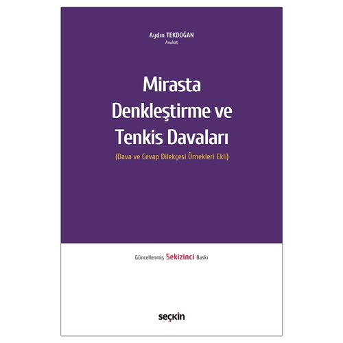 Mirasta Denkleştirme ve Tenkis Davaları - Aydın Tekdoğan