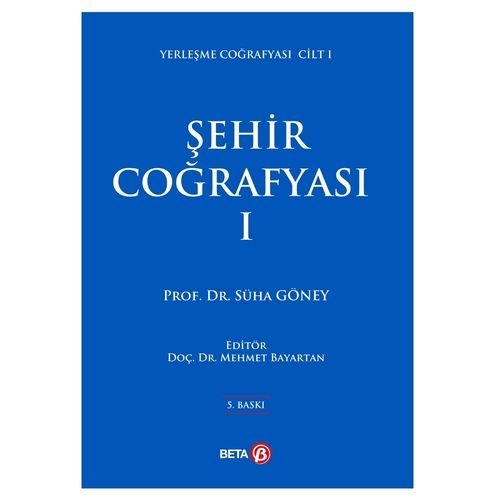 Şehir Coğrafyası I - Süha Göney