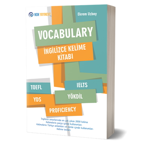 Vocabulary İngilizce Kelime Kitabı Nisan Kitabevi Yayınları