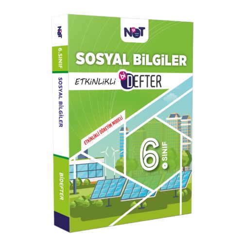 6. Sınıf Sosyal Bilgiler Etkinlikli BiDefter Binot Yayınları