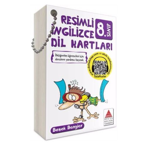 Resimli İngilizce Dil Kartları 8. Sınıf Delta Kültür Yayınları