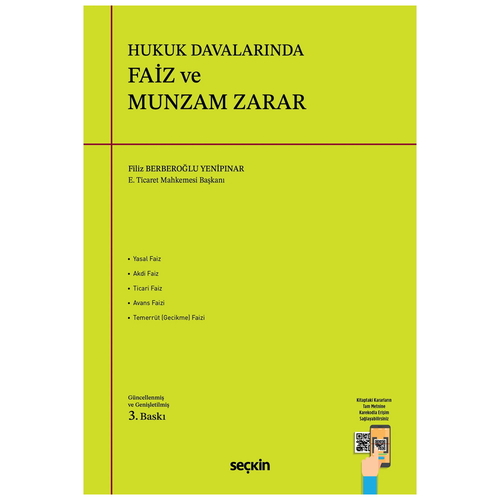 Hukuk Davalarında Faiz ve Munzam Zarar - Filiz Berberoğlu Yenipınar