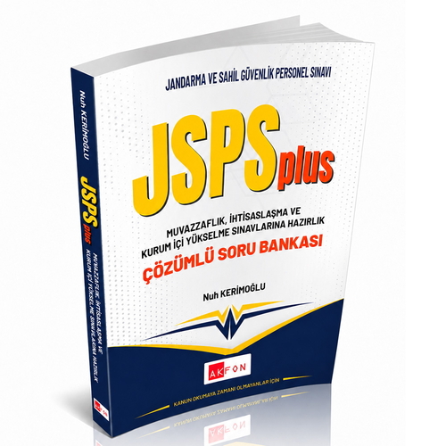 Jandarma ve Sahil Güvenlik Personeli Sınavı JSPS Çözümlü Soru Bankası Akfon Yayınları 2026