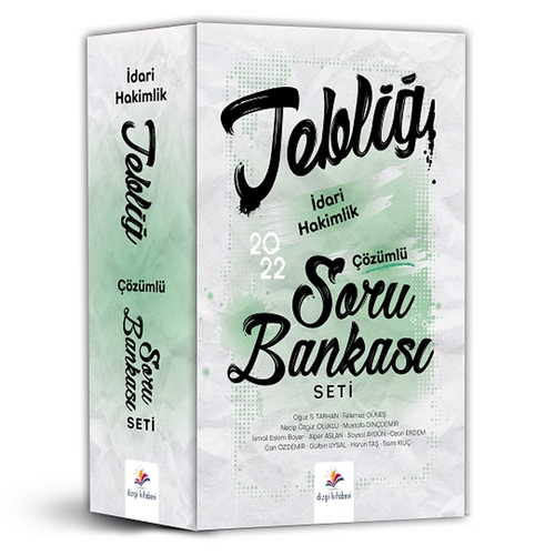 TEBLİĞ İdari Hakimlik Çözümlü Soru Bankası Seti Dizgi Kitap Yayınları 2022