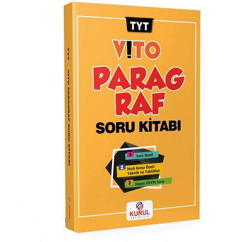 TYT Vito Problemler Soru Kitabı Kurul Yayınları