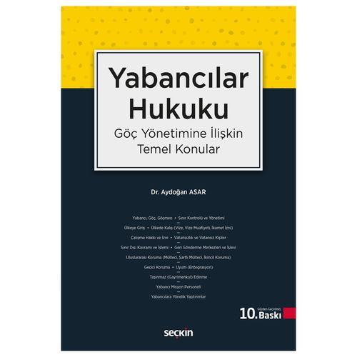Yabancılar Hukuku - Aydoğan Asar