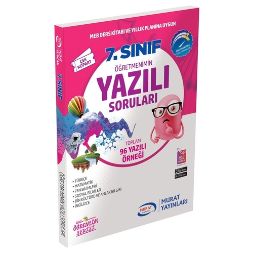 7. Sınıf Öğretmenimin Yazılı Soruları Murat Yayınları