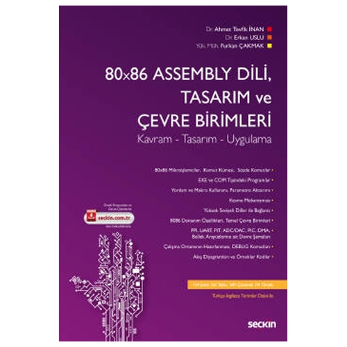 80x86 Assembly Dili, Tasarım ve Çevre Birimler - Ahmet Tevfik İnan, Erkan Uslu, Furkan Çakmak