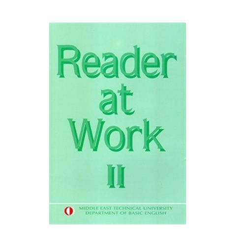 Reader at Work 2 - Bülent Kandiller, Aysun Velioğlu ODTÜ Yayınları