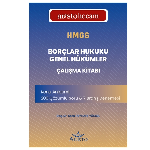 HMGS Borçlar Hukuku Genel Hükümler Çalışma Kitabı - Sera Reyhani Yüksel