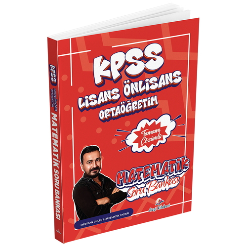 KPSS Matematik Lisans Önlisans Tamamı Çözümlü Soru Bankası Dizgi Kitap Yayınları 2026
