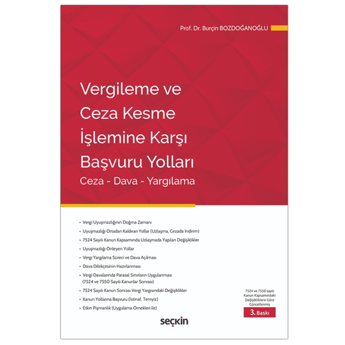 Vergileme ve Ceza Kesme İşlemine Karşı Başvuru Yolları - Burçin Bozdoğanoğlu