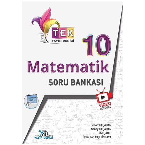 10. Sınıf TEK Serisi Video Çözümlü Matematik Soru Bankası - Yayın Denizi Yayınları
