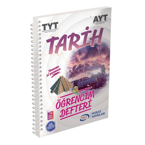 TYT AYT Tarih Öğrencim Defteri Murat Yayınları