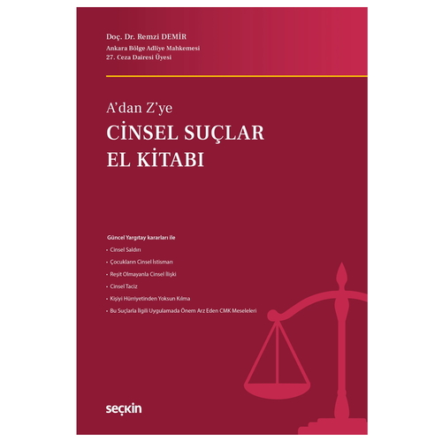 A\'dan Z\'ye Cinsel Suçlar El Kitabı - Remzi Demir