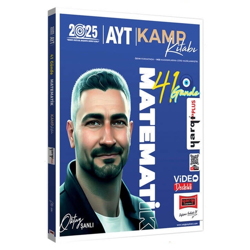 AYT 41 Günde Matematik Video Destekli Kamp Kitabı Yargı Yayınları 2025