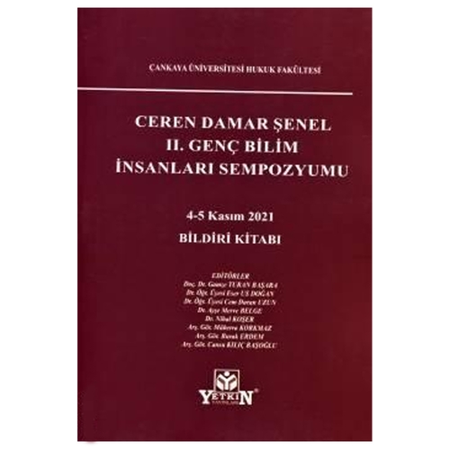 Ceren Damar Şenel II. Genç Bilim İnsanları Sempozyumu - Gamze Turan Başara