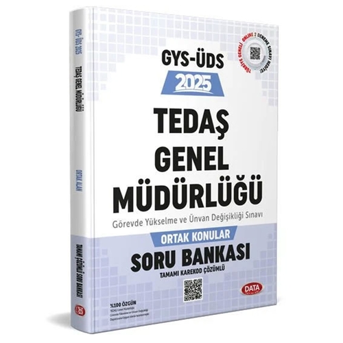 GYS-ÜDS TEDAŞ Genel Müdürlüğü Ortak Konular Soru Bankası Data Yayınları 2025