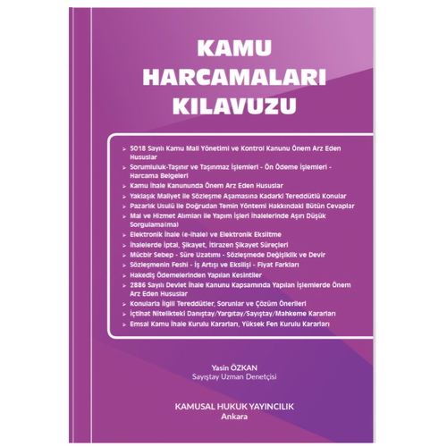 Kamu Harcamaları Kılavuzu - Yasin Özkan