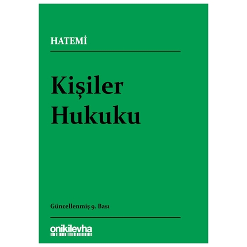 Kişiler Hukuku - Hüseyin Hatemi