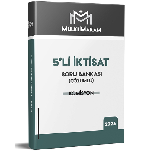 Mülki Makam Beşli İktisat Soru Bankası Metin Hoca Yayınları 2026