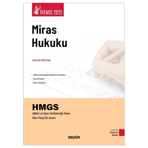 THEMIS Miras Hukuku Konu Kitabı Medeni Hukuk Cilt III - İsmail Ercan 2025