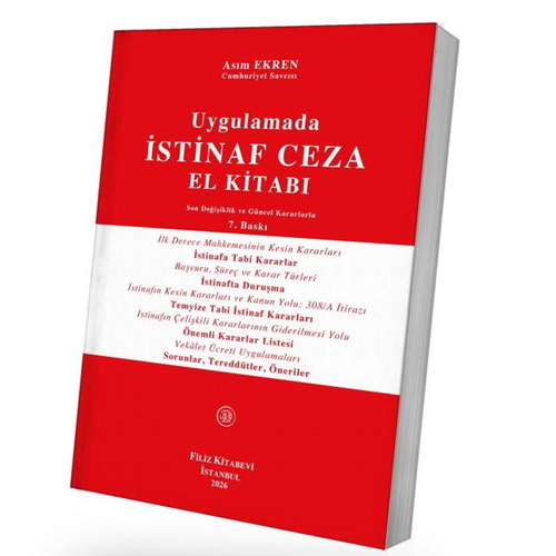 Uygulamada İstinaf Ceza El Kitabı - Asım Ekren