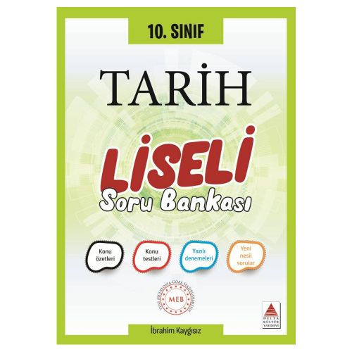 10. Sınıf Tarih Liseli Soru Bankası Delta Kültür Yayınevi