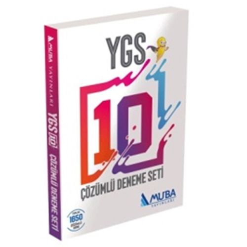 YGS 10 Deneme Çözümlü Deneme Seti Muba Yayınları