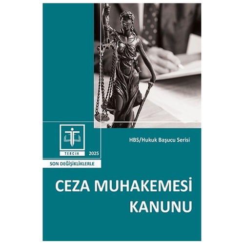 Ceza Muhakemesi Kanunu - Tercih Yayınları Kanun Metinleri Ocak 2025