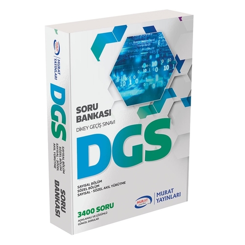DGS Soru Bankası Sayısal-Sözel Murat Yayınları 2022