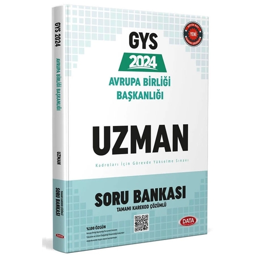 GYS Avrupa Birliği Başkanlığı Uzman Soru Bankası Karekod Çözümlü Data Yayınları 2024