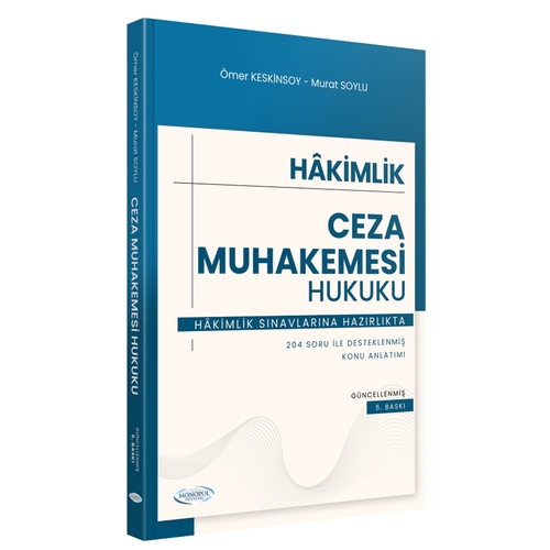 Hakimlik Ceza Muhakemesi Hukuku Konu Anlatım Monopol Yayınları 2025