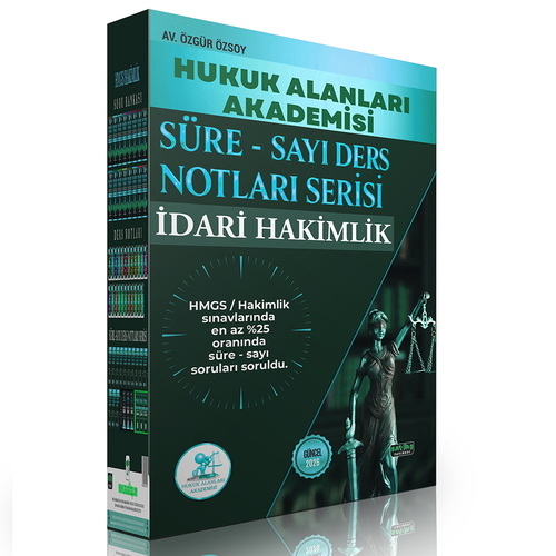 HUKAL İDARİ HAKİMLİK Süre-Sayı Ders Notları Serisi Seti Savaş Yayınları 2026
