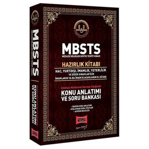 MBSTS Konu Anlatımı ve Soru Bankası Hazırlık Kitabı Yargı Yayınları