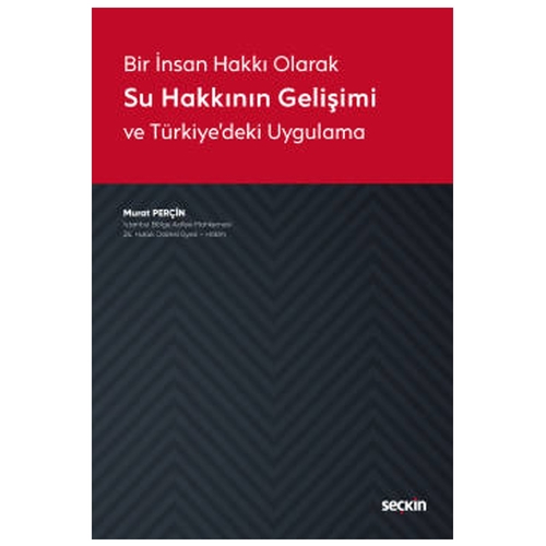 Su Hakkının Gelişimi - Murat Perçin