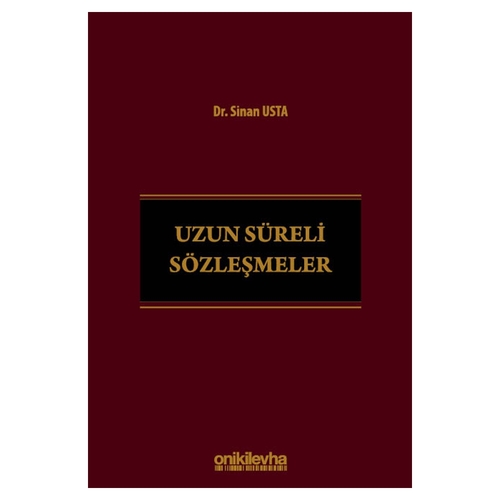 Uzun Süreli Sözleşmeler - Sinan Usta