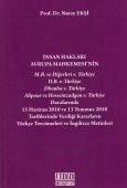 İnsan Hakları Avrupa Mahkemesi\'nin Verdiği Kararlar - Nuray Ekşi