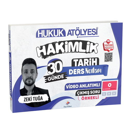 Hukuk Atölyesi Hakimlik Tarih Ders Notları Dizgi Kitap Yayınları 2025