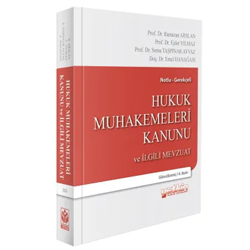 Hukuk Muhakemeleri Kanunu ve İlgili Mevzuat - Ramazan Arslan, Ejder Yılmaz