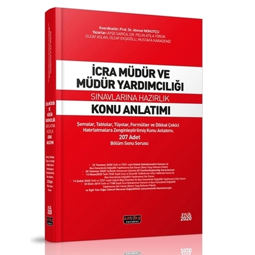 Kelepir Ürün İadesizdir - İcra Müdür ve Müdür Yardımcılığı Konu Anlatımı Savaş Yayınları 2020