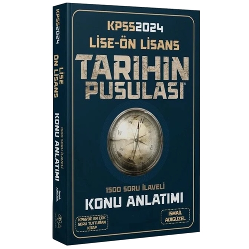 KPSS Lise-Ön Lisans Tarihin Pusulası Konu Anlatımı CBA Yayınları 2024