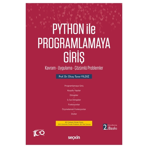 Python ile Programlamaya Giriş - Olcay Taner Yıldız