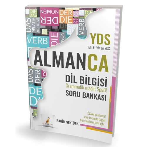 YDS Almanca Dil Bilgisi Soru Bankası Pelikan Yayınları 2025