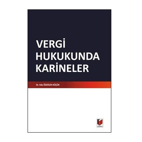 Vergi Hukukunda Karineler - Eda Özdiler Küçük