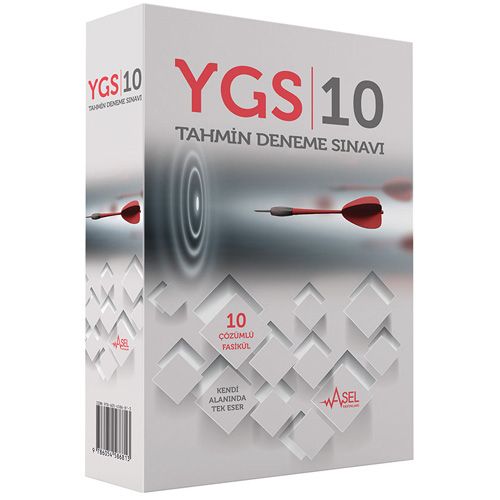 YGS 10 Tahmin Deneme Sınavı Seti Asel Yayınları
